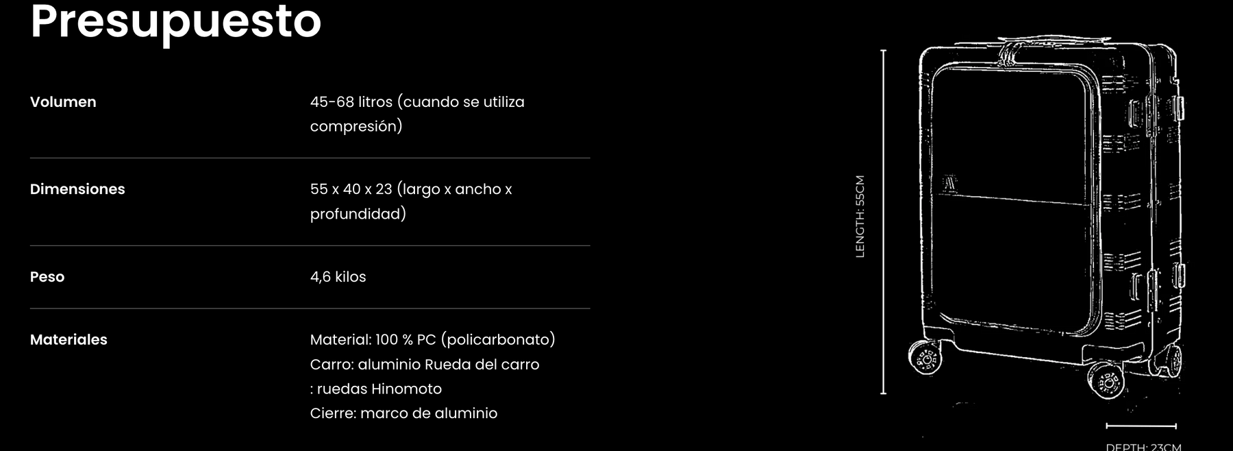 Nueva Maleta De Gran Capacidad Con Tecnología De AirBag + Compressor de Regalo